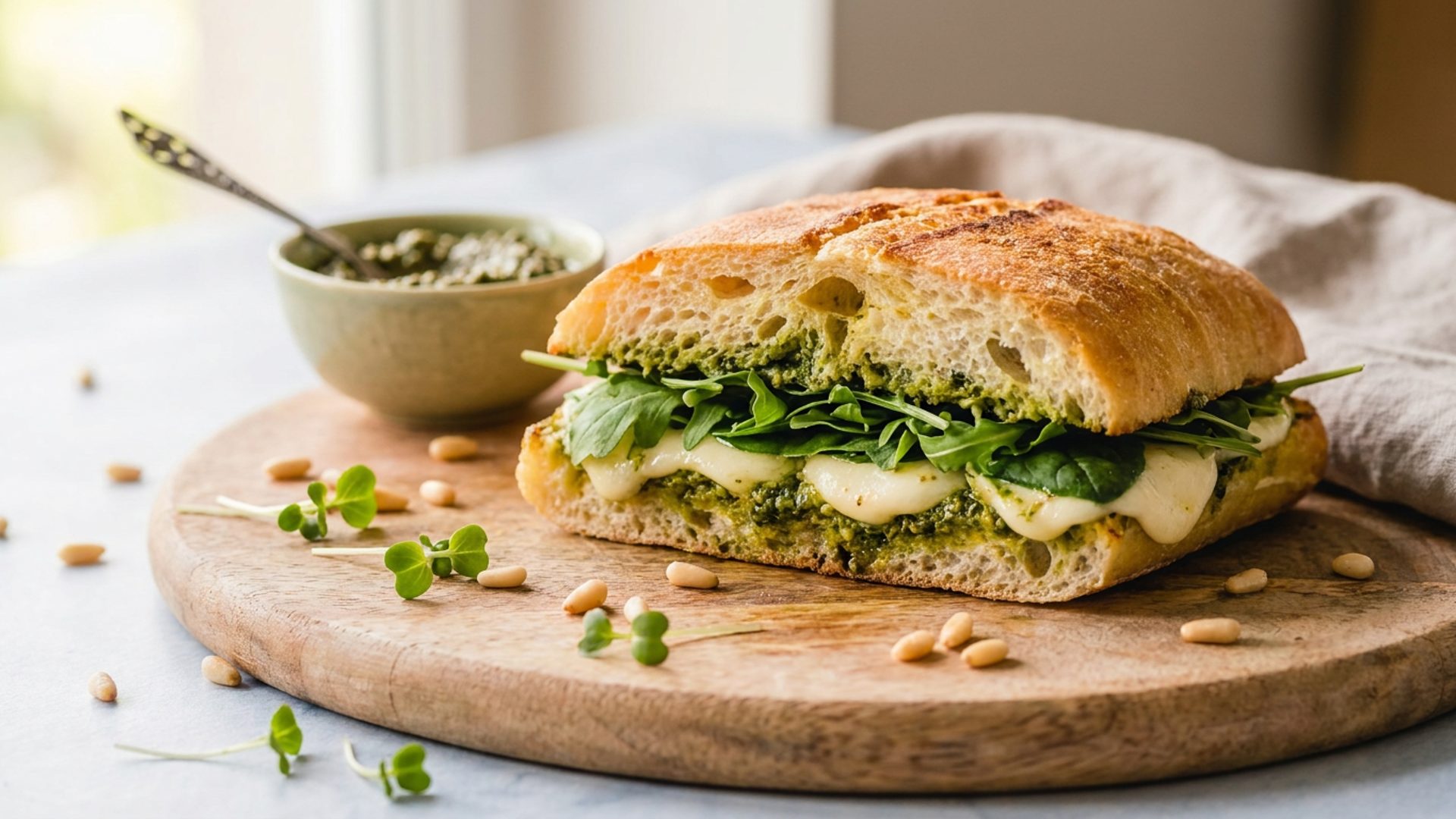Pesto Caprino, Jambon-Beurre, and more